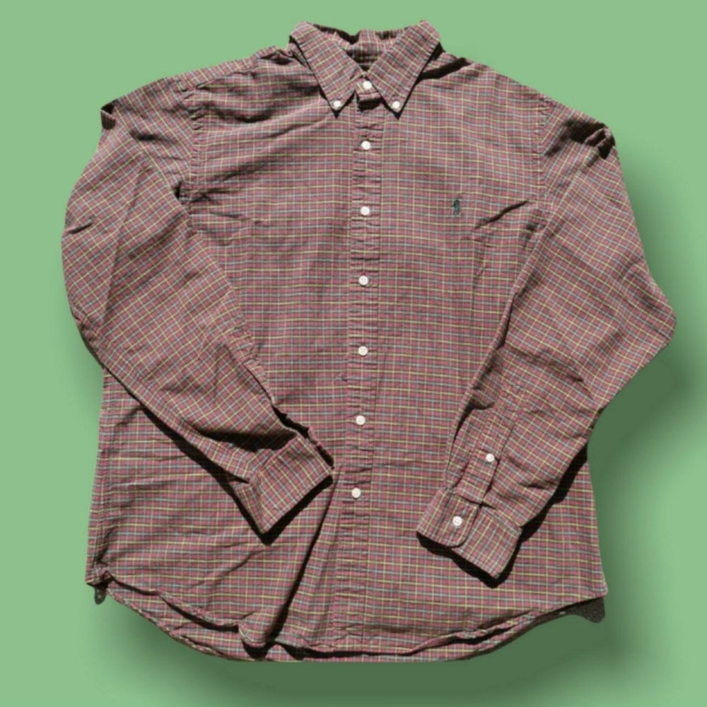 Polo Ralph Lauren Flannel Button Up sz xl